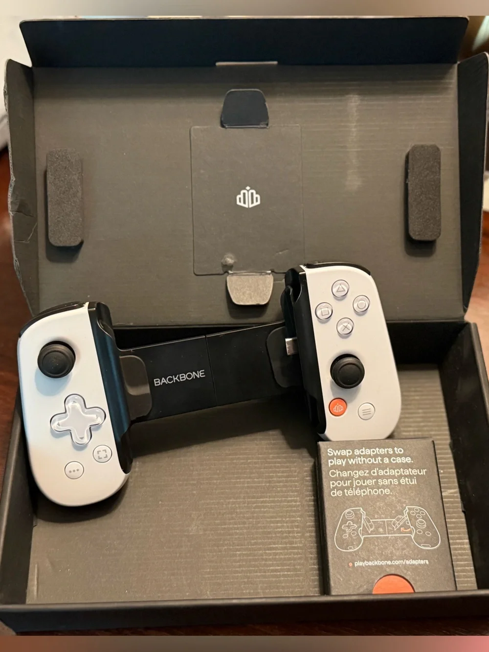 Backbone One Mobile Gaming Controller - White/Black